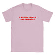 8 BILLION PEOPLE AND I'M SINGLE - BABY TEE – Light Pink