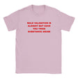 MALE VALIDATION IS ALRIGHT BUT HAVE YOU TRIED SUBSTANCE ABUSE - BABY TEE – Light Pink
