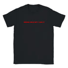 WRONG HOLE BUT I LIKE IT - BABY TEE – Black