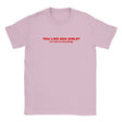 YOU LIKE BAD GIRLS? (I'M BAD AT EVERYTHING) - BABY TEE – Light Pink