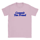 COMMIT TAX FRAUD - BABY TEE – Light Pink