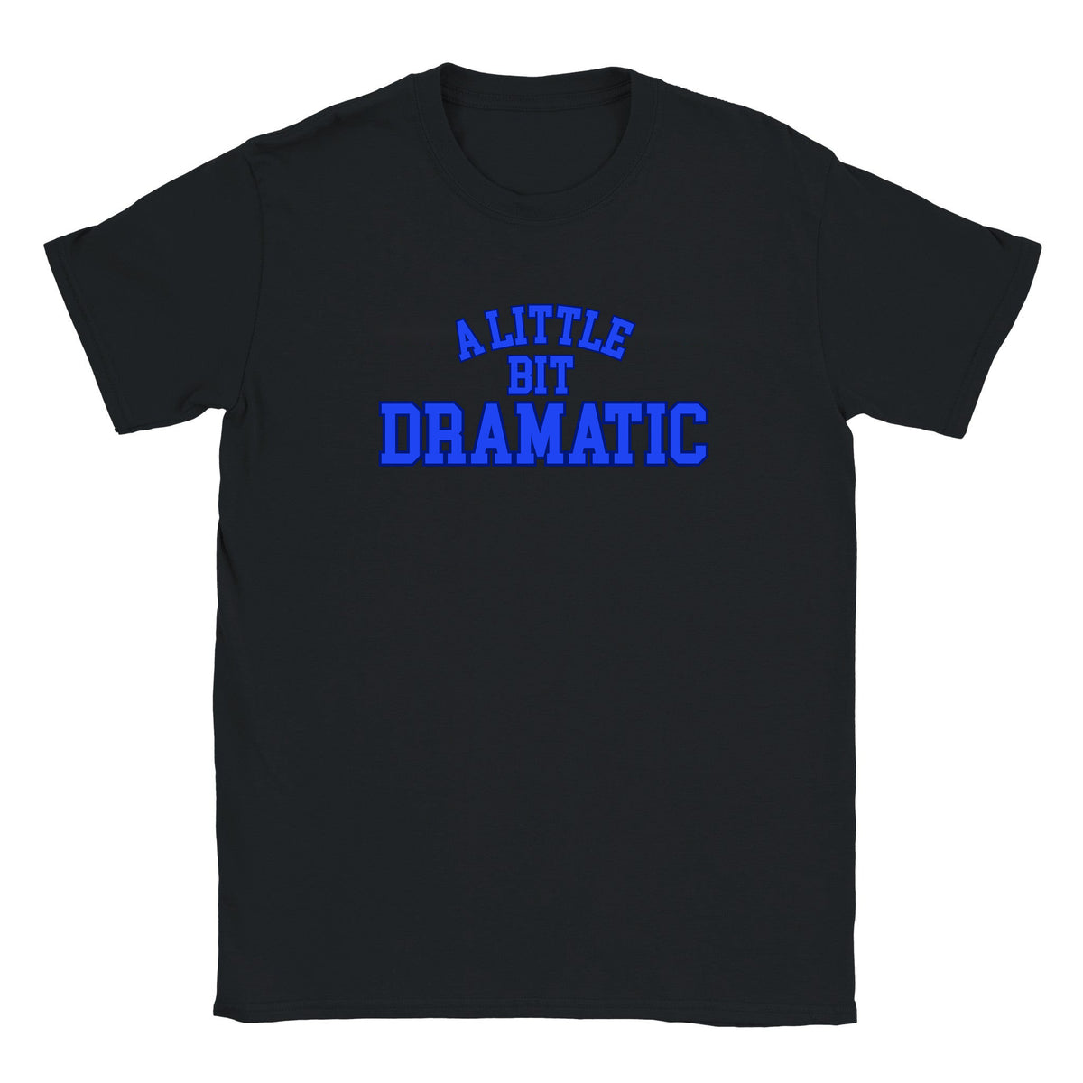 A LITTLE BIT DRAMATIC - BABY TEE – Black