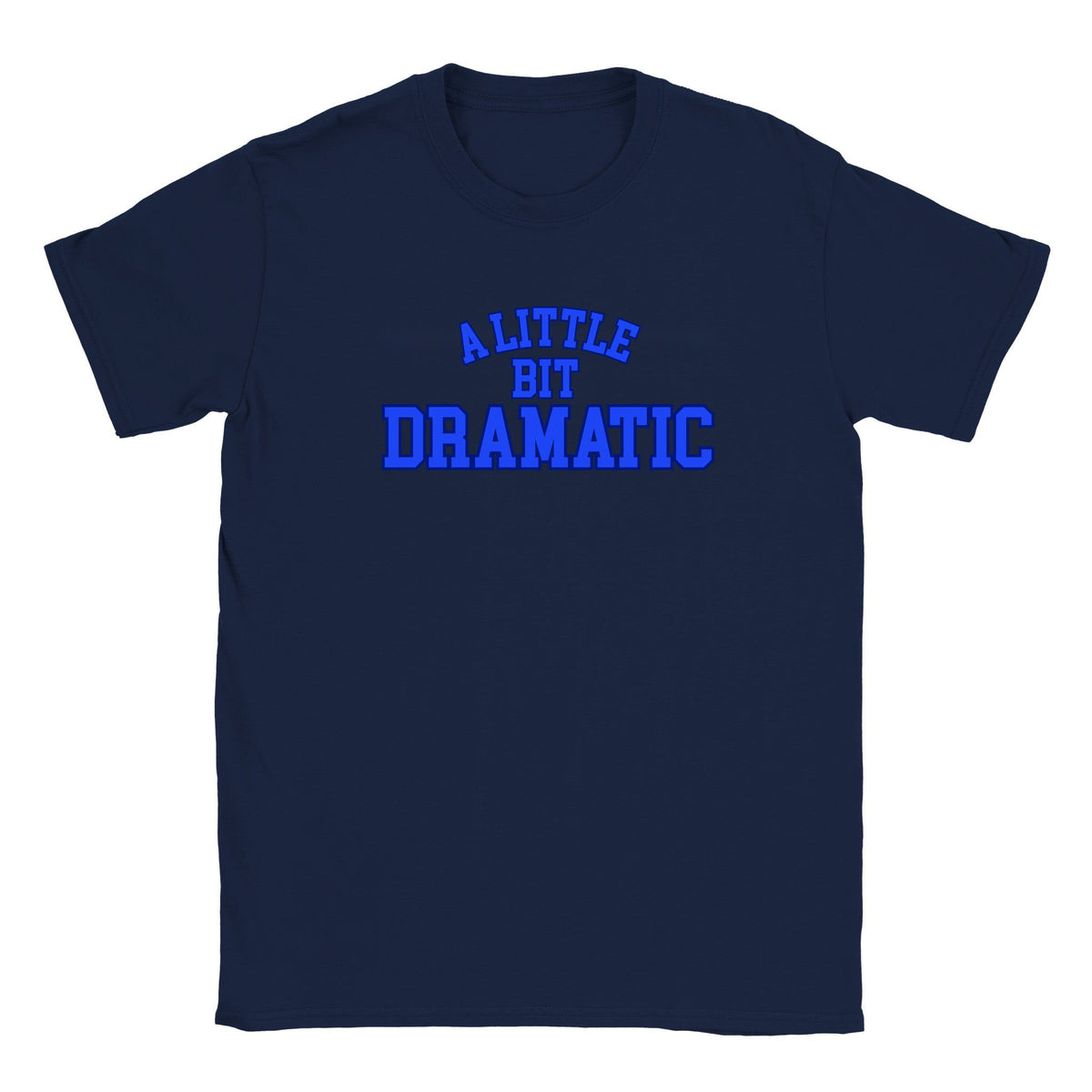 A LITTLE BIT DRAMATIC - BABY TEE – Navy