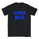 ALPHA MALE - BABY TEE – Black