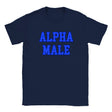 ALPHA MALE - BABY TEE – Navy