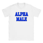 ALPHA MALE - BABY TEE – White