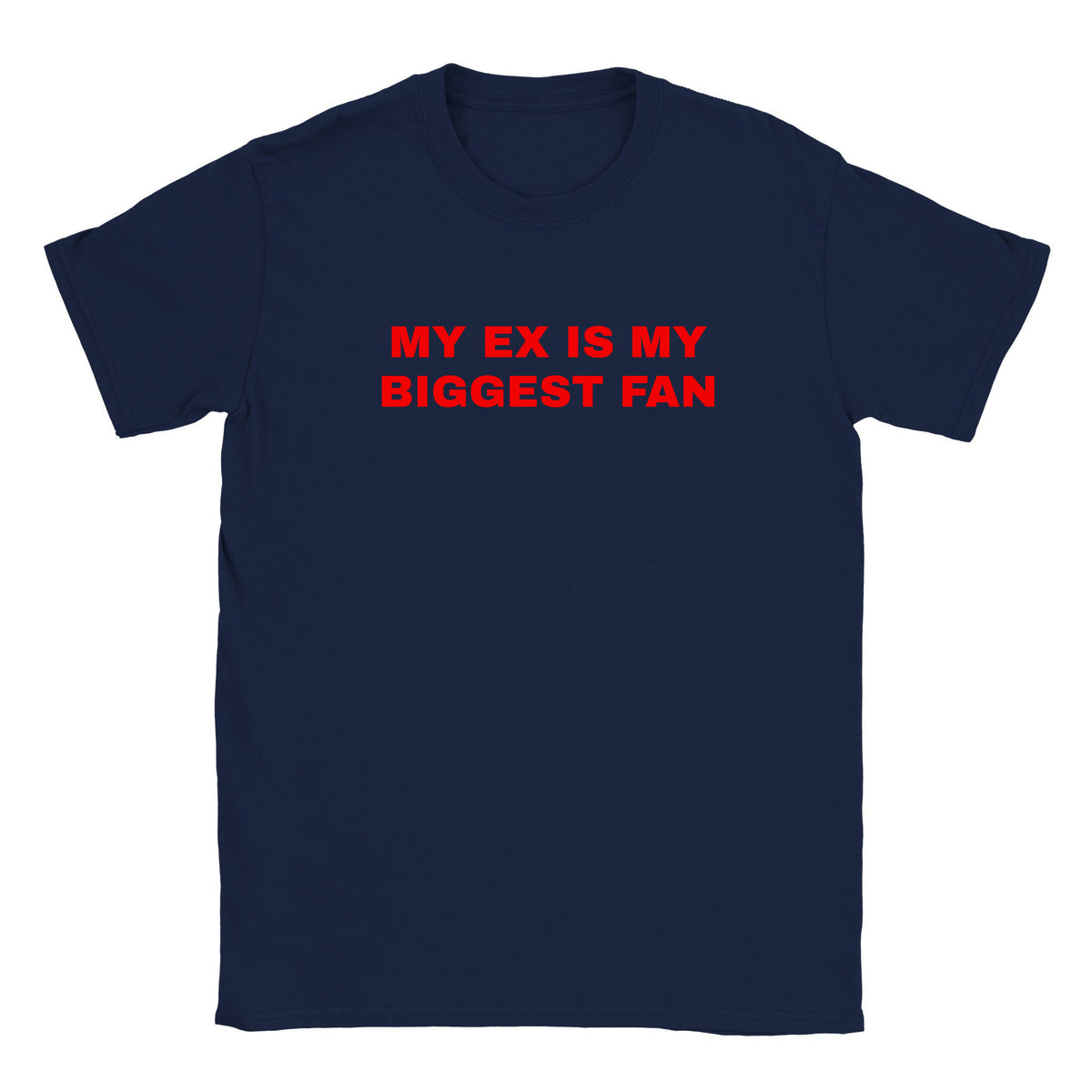 MY EX IS MY BIGGEST FAN - BABY TEE – Navy