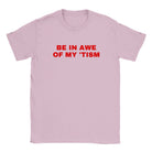 BE IN AWE OF MY 'TISM - BABY TEE – Light Pink