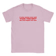 A WISE WOMAN ONCE SAID "FUCK THIS SHIT" SHE LIVED HAPPILY EVER AFTER - BABY TEE – Light Pink