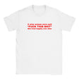 A WISE WOMAN ONCE SAID "FUCK THIS SHIT" SHE LIVED HAPPILY EVER AFTER - BABY TEE – White