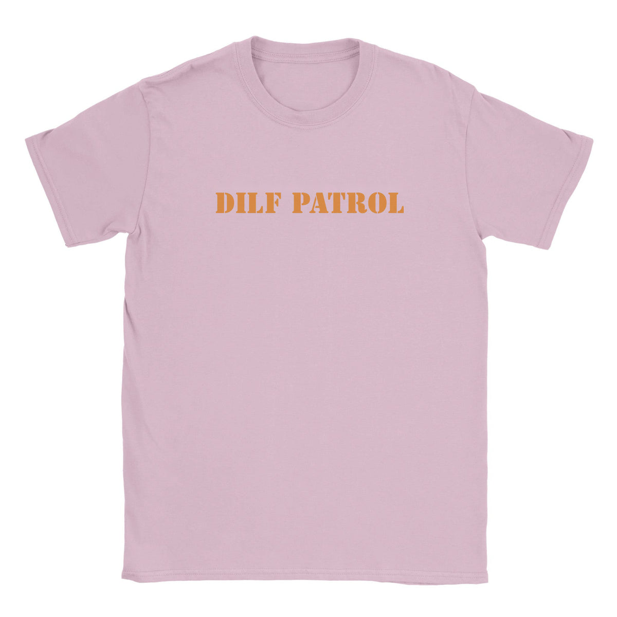 DILF PATROL - BABY TEE – Light Pink