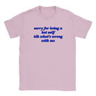 SORRY FOR BEING A HOT MILF IDK WHAT'S WRONG WITH ME - BABY TEE – Light Pink