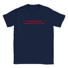 I'M NATURALLY FUNNY BECAUSE MY LIFE IS A JOKE - BABY TEE – Navy