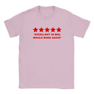 "EXCELLENT IN BED, WOULD BANG AGAIN" - BABY TEE – Light Pink