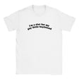 I'M A SLUT FOR MY GAY LITTLE BOYFRIEND - BABY TEE – White