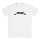 I'M A SLUT FOR MY GAY LITTLE BOYFRIEND - BABY TEE – White