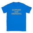 SUPPORT DAY DRINKING - BABY TEE – Royal