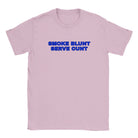 SMOKE BLUNT SERVE CUNT - BABY TEE – Light Pink