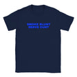 SMOKE BLUNT SERVE CUNT - BABY TEE – Navy