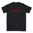 IT COULD BE RAINING MEN AND I'D STILL BE SINGLE - BABY TEE – Black