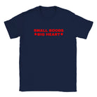 SMALL BOOBS BIG HEART - BABY TEE – Navy
