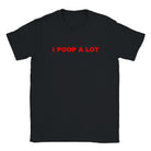 I POOP A LOT - BABY TEE – Black