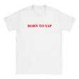 BORN TO YAP - BABY TEE – White