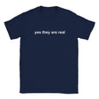 YES THEY ARE REAL - BABY TEE – Navy