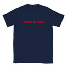 SINGLE AS FUCK. - BABY TEE – Navy