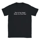 FACE OF AN ANGEL BODY OF A PORN STAR - BABY TEE – Black