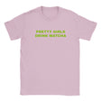 PRETTY GIRLS DRINK MATCHA - BABY TEE – Light Pink