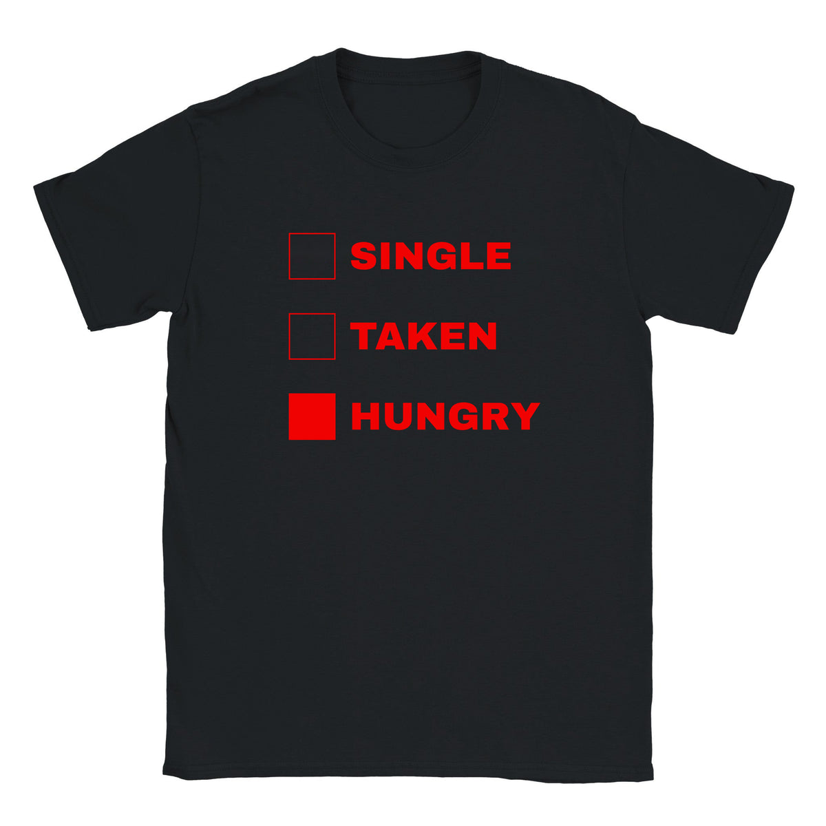 HUNGRY - BABY TEE – Black