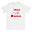 HUNGRY - BABY TEE – White