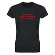 YOU GIVE MY MIDDLE FINGER AN ERECTION - WOMEN'S TEE – Black