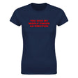 YOU GIVE MY MIDDLE FINGER AN ERECTION - WOMEN'S TEE – Navy