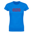 YOU GIVE MY MIDDLE FINGER AN ERECTION - WOMEN'S TEE – Royal