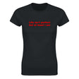 LIFE ISN'T PERFECT BUT AT LEAST I AM - WOMEN'S TEE – Black