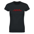 HOT GIRLS ARE LACTOSE INTOLERANT - WOMEN'S TEE – Black