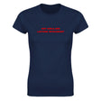 HOT GIRLS ARE LACTOSE INTOLERANT - WOMEN'S TEE – Navy