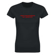 I WANT TO BE MYSTERIOUS BUT I NEVER STFU - WOMEN'S TEE – Black