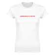 EUROPEANS DO IT BETTER - WOMEN'S TEE – White