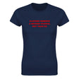 CLOTHES DESERVE A SECOND CHANCE, NOT YOUR EX - WOMEN'S TEE – Navy