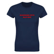 DIAGNOSED WITH SLAY-DHD - WOMEN'S TEE – Navy