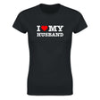 I LOVE MY HUSBAND - WOMEN'S TEE – Black