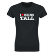 I LOVE BEING TALL - WOMEN'S TEE – Black