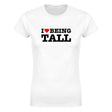 I LOVE BEING TALL - WOMEN'S TEE – White