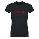 CHATGPT NEVER LEAVES ME ON READ - WOMEN'S TEE – Black