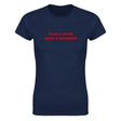 SAVE A DRUM BANG A DRUMMER - WOMEN'S TEE – Navy