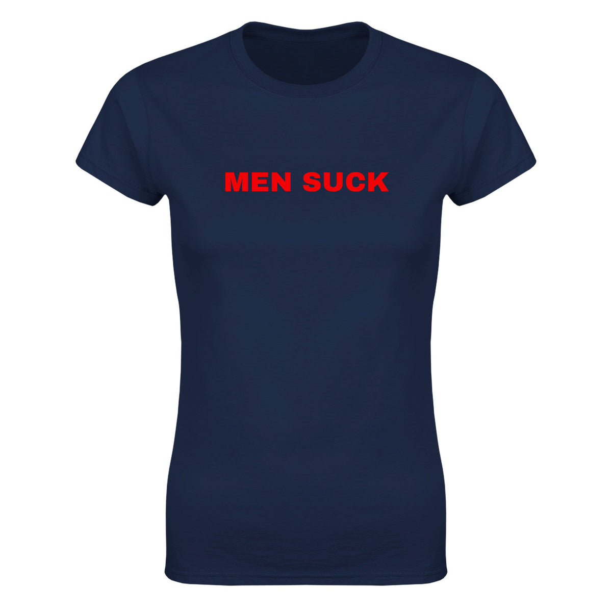MEN SUCK - WOMEN'S TEE – Navy