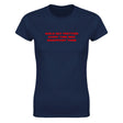 GIRLS GET PRETTIER EVERY TIME MEN DISAPPOINT THEM - WOMEN'S TEE – Navy